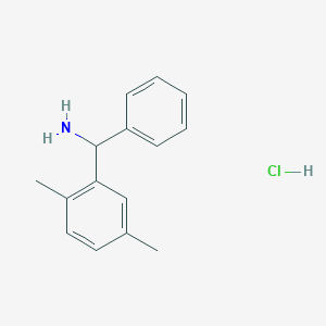 (2,5-Dimethylphenyl)(phenyl)methanamine hydrochloride
