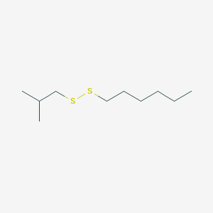 Disulfide, hexyl 2-methylpropyl