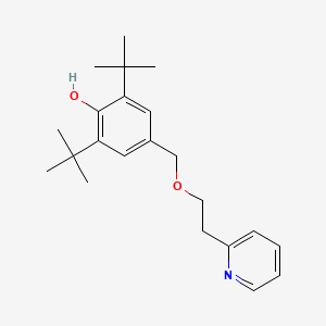 2,6-Di-tert-butyl-4-{[2-(pyridin-2-yl)ethoxy]methyl}phenol