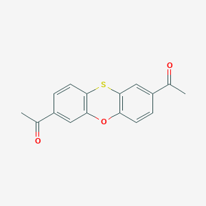 Ethanone, 1,1'-(2,7-phenoxathiindiyl)bis-