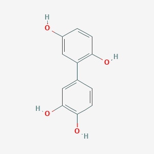 molecular formula C12H10O4 B14484544 [1,1'-Biphenyl]-2,3',4',5-tetrol CAS No. 63710-11-2