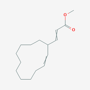 Methyl 3-(cyclododec-2-en-1-yl)prop-2-enoate