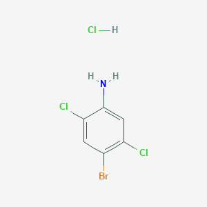 4-Bromo-2,5-dichloroaniline;hydrochloride