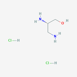 molecular formula C3H12Cl2N2O B1448463 (2S)-2,3-二氨基丙醇二盐酸盐 CAS No. 87584-94-9