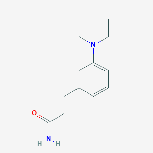 3-[3-(Diethylamino)phenyl]propanamide