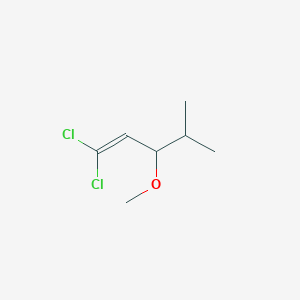 1,1-Dichloro-3-methoxy-4-methylpent-1-ene