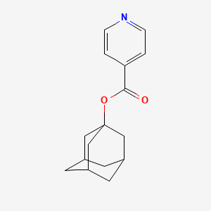 Isonicotinic acid, 1-adamantyl ester