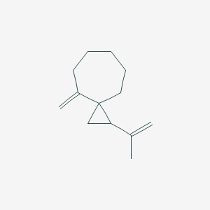 4-Methylidene-1-(prop-1-en-2-yl)spiro[2.6]nonane