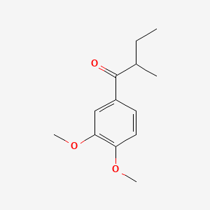 3',4'-Dimethoxy-2-methylbutyrophenone