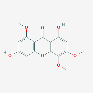 1,6-Dihydroxy-3,4,8-trimethoxy-9H-xanthen-9-one