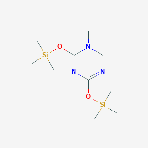 1-Methyl-4,6-bis[(trimethylsilyl)oxy]-1,2-dihydro-1,3,5-triazine