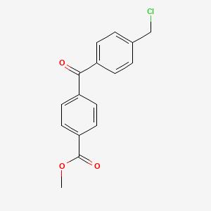 Methyl 4-[4-(chloromethyl)benzoyl]benzoate