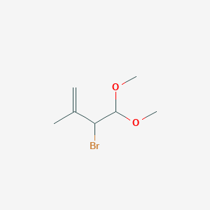 3-Bromo-4,4-dimethoxy-2-methylbut-1-ene