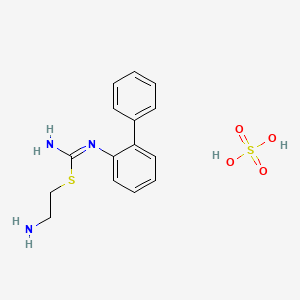 o-Biphenyl-2-(2-aminoethyl)-isothiouronium sulfate