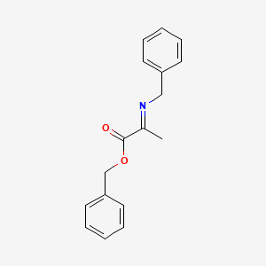 Benzyl (2E)-2-(benzylimino)propanoate