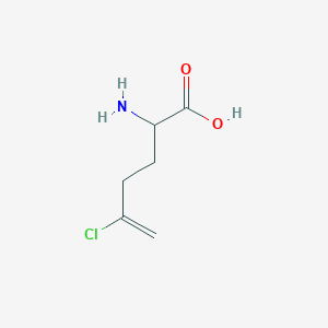 2-Amino-5-chlorohex-5-enoic acid