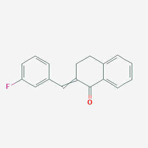 1(2H)-Naphthalenone, 2-[(3-fluorophenyl)methylene]-3,4-dihydro-