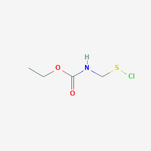 Ethyl [(chlorosulfanyl)methyl]carbamate