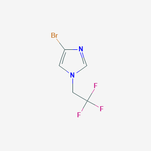 4-bromo-1-(2,2,2-trifluoroethyl)-1H-imidazole