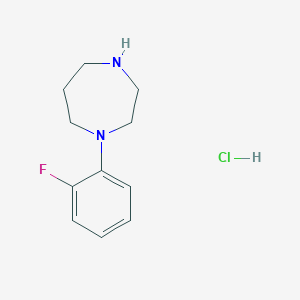 1-(2-Fluorophenyl)-1,4-diazepane hydrochloride