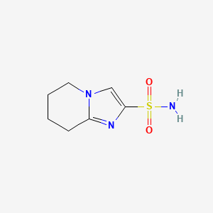 5H,6H,7H,8H-imidazo[1,2-a]pyridine-2-sulfonamide