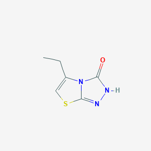 5-Ethyl[1,3]thiazolo[2,3-c][1,2,4]triazol-3(2H)-one