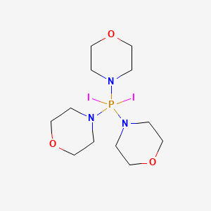 4,4',4''-(Diiodo-lambda~5~-phosphanetriyl)tris(morpholine)