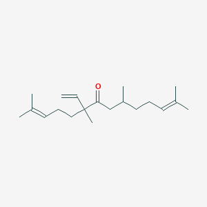 6-Ethenyl-2,6,9,13-tetramethyltetradeca-2,12-dien-7-one