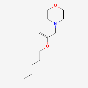 4-(2-Pentyloxyallyl)morpholine