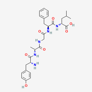 D-Tyrosyl-D-alanylglycyl-L-phenylalanyl-D-leucine