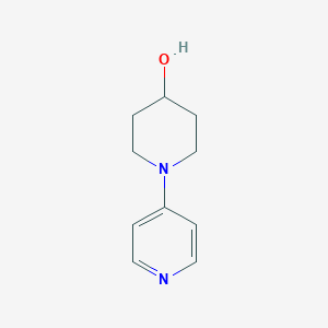 molecular formula C10H14N2O B144853 1-(Pyridin-4-yl)piperidin-4-ol CAS No. 130658-65-0