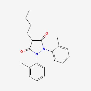 4-Butyl-1,2-bis(2-methylphenyl)pyrazolidine-3,5-dione