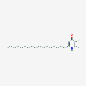 6-Heptadecyl-2,3-dimethylpyridin-4(1H)-one