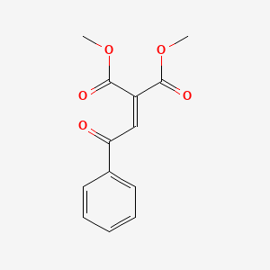 Propanedioic acid, (2-oxo-2-phenylethylidene)-, dimethyl ester