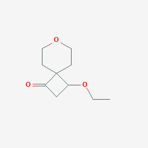3-Ethoxy-7-oxaspiro[3.5]nonan-1-one