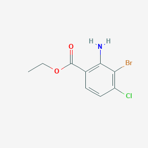 Ethyl 2-amino-3-bromo-4-chlorobenzoate