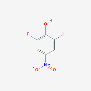 2-Fluoro-6-iodo-4-nitrophenol