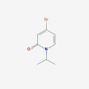 molecular formula C8H10BrNO B1448581 4-溴-1-异丙基吡啶-2(1H)-酮 CAS No. 1646570-98-0