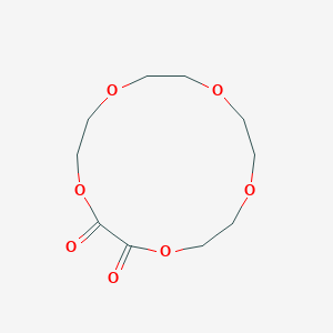 1,4,7,10,13-Pentaoxacyclopentadecane-2,3-dione