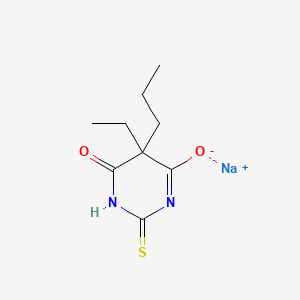 Sodium;5-ethyl-6-oxo-5-propyl-2-sulfanylidenepyrimidin-4-olate