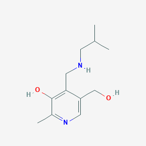 (5-Hydroxy-4-isobutylaminomethyl-6-methyl-[3]pyridyl)-methanol