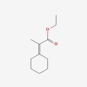 Ethyl 2-cyclohexylidenepropanoate