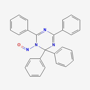 1-Nitroso-2,2,4,6-tetraphenyl-1,2-dihydro-1,3,5-triazine