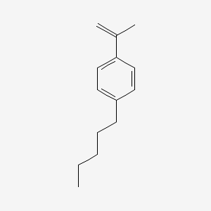 1-Pentyl-4-(prop-1-EN-2-YL)benzene