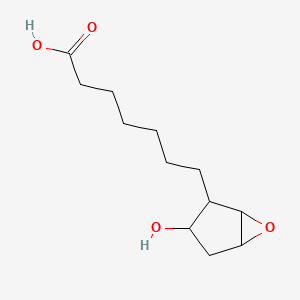 7-(3-Hydroxy-6-oxabicyclo[3.1.0]hexan-2-yl)heptanoic acid