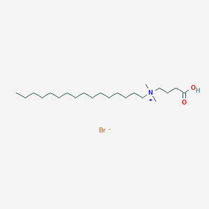 N-(3-Carboxypropyl)-N,N-dimethylhexadecan-1-aminium bromide