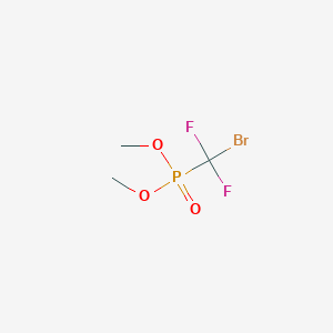 molecular formula C3H6BrF2O3P B14486209 Dimethyl [bromo(difluoro)methyl]phosphonate CAS No. 65094-21-5