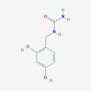 N-[(2,4-Dihydroxyphenyl)methyl]urea