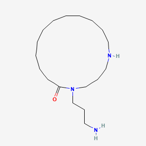 5-(3-Aminopropyl)-1,5-diazacycloheptadecan-6-one