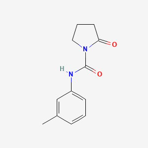 N-(3-Methylphenyl)-2-oxopyrrolidine-1-carboxamide